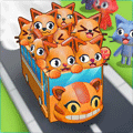Animal Bus Traffic Jam free online game on Hegep