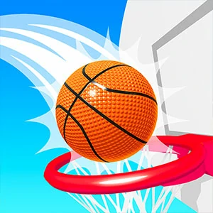 Bounce Dunk FRVR free online game on Hegep