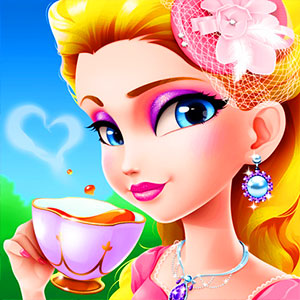 Princess Happy Tea Party Cooking free online game on Hegep
