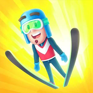Ski free online game on Hegep